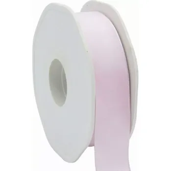 Stuha Taftová stuha s drátkem 23 mm x 20 m růžová