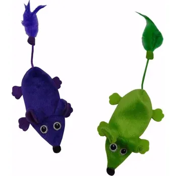 plyšák Myš plyšová neplněná 11 cm