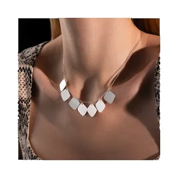 Náhrdelník Lilou Náhrdelník 01377 Stříbrná OS