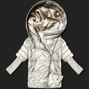 Dámská bunda Minority (M2-6701-12) ecru - Goodlooking XL