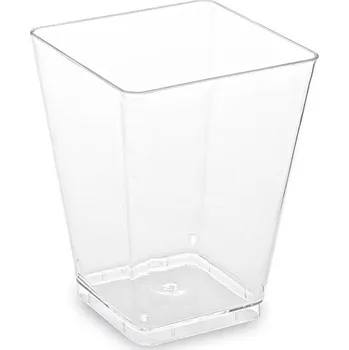 Krabice na pečivo Fingerfood kelímek hranatý 58x58x76 mm / 160 ml / 20 kusů