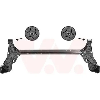 Zavěšení kol Tělo nápravy VAN WEZEL 3777629