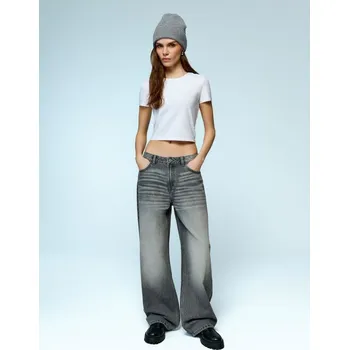 Džíny baggy - 36 - House - šedá - 332IA-90J