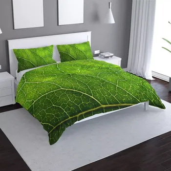 Povlečení Sablio Povlečení Detail listu - 140x220 / 90x70