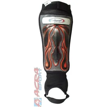 Fotbalový chránič ACRA Chrániče fotbalové holení s vrchní gelovou vrstvou 1 pár na nohy F3145 | 70541