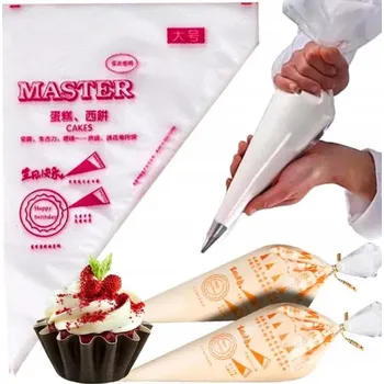 CUKRÁŘSKÉ RUKÁVY NA JEDNO POUŽITÍ SÁČKY NA DORT 100KS