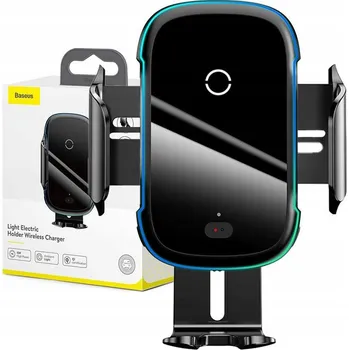 Indukční držák do auta Qi Baseus, rychlá indukční nabíječka, 15 W