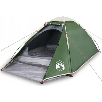 Stan Kempingový Stan Dome, 185T PU polyester , zelený, 310x240x130 cm