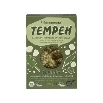 Omáčka Tempehmanufaktur Tempeh z lupiny s bylinkami 170g bio BIO VEGAN Množství: 1 ks