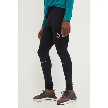Dámské legíny Běžecké legíny Compressport Winter Running ATIM324 černá 99X, vel. XL
