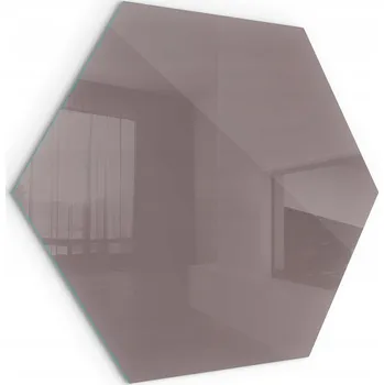 Krbová kamna Skleněná Deska Tvrzená Žáruvzdorná Pod Krbová Kamna Béžová barva v.40