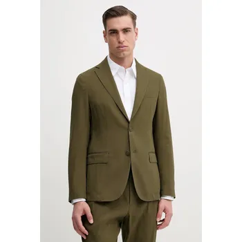 Dámské sako Plátěné sako BOSS 50540685 zelená 91X, vel. 50