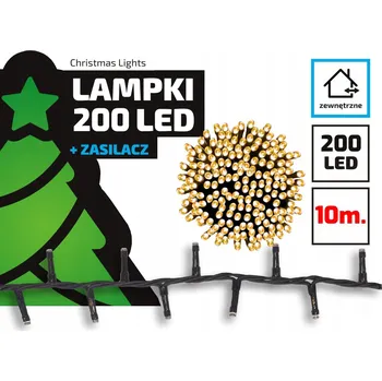 Vánoční dekorace Vánoční osvětlení na stromeček Okej Lux 101 - 200 světýlek