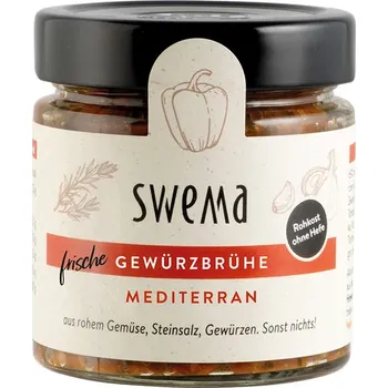 Koření SweMa Zeleninový vývar středomořský 210 g bio BIO VEGAN Množství: 1 ks