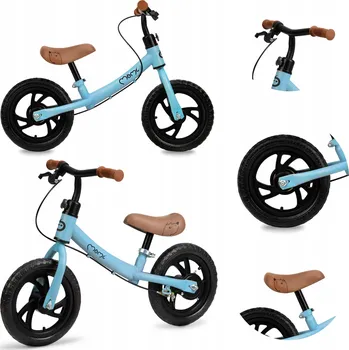 Dětské vozidlo Odrážedlo MoMi Breki 12" modré