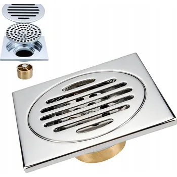 Odvodňovací žlab PODLAHOVÝ ODTOK NEREZOVÁ OCEL PODLAHOVÁ VPUST MŘÍŽKA ODTOKOVÁ PROTI ZÁPACHU