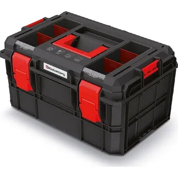 Kufr na nářadí X BLOCK LOG černý 546x380x307mm