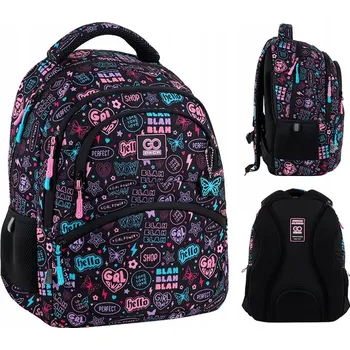 Školní batoh Školní batoh GoPack s více přihrádkami, vícebarevný, 17 l