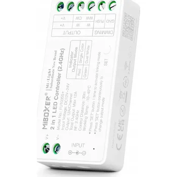 LED osvětlení LED ovladač MiLight FUT037S+ 3v1 RGB RGBW CCT LED stmívač MiBoxer