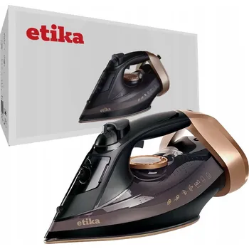 Praní a péče o prádlo ŽEHLIČKA NAPAŘOVACÍ KERAMICKÁ ANTIKVAPNÁ S ÚPRAVOU BEZPEČNOSTNÍ VYPNUTÍ 3200W ČERNÁ