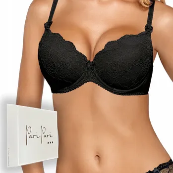 Podprsenka Paripari push-up podprsenka černá velikost 95D