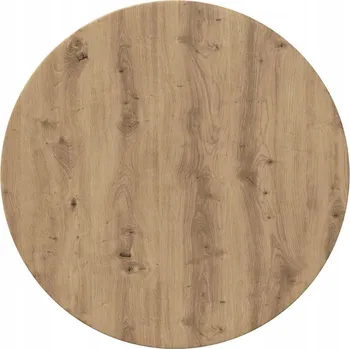 Obývací pokoj Stolek VidaXL kulatý 60 x 1,5 x 60 cm, dekor dub artisan