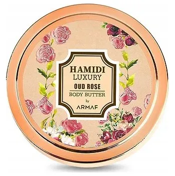 Tělový krém HAMIDI LUXURY ROSE OUD BODY BUTTER 250ML tělové máslo