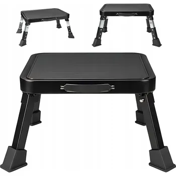 Taburet Taburet Skládací Velký Stolička Židle Skládací Odolná Rozkládací 38 Cm