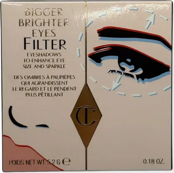 Oční stíny Charlotte Tilbury Bigger Brighter Eyes Exagger-Eyes paletka očních stínů