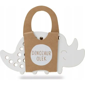 Hračka pro nejmenší MILIN Proplétačka Dinosaurus proplétací hračka šněrovačka