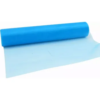 ubrus Organzový běhoun na stůl 280 mm x 10 m tyrkysová