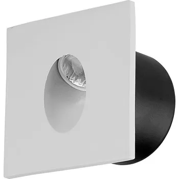 Schodišťové svítidlo 3W LED V-TAC Čtverec Bílé 230V VT-1109 3000K 270lm