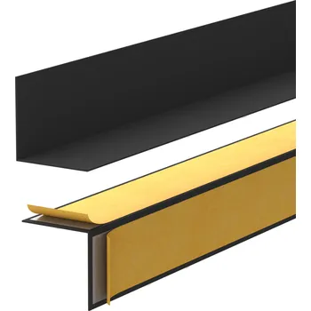 Lišta Questprofile PVC 15 x 15, délka 200 cm, černá