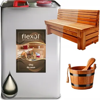 Olej do sauny Flexol 5L pro impregnaci dřeva