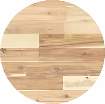 Obývací pokoj Deska stolu, kulatý, Ø40x2 cm, masivní akáciové dřevo