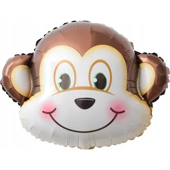 Balónek Fóliový balónek OPICE 53x60 cm