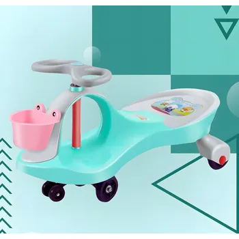 Odrážedlo ODRÁŽEDLO NA TLAČENÍ PRO DĚTI SWING CAR ZELENÉ