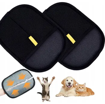 Kosmetika pro psa RUKAVICE NA SRST RUKAVICE PRO ODSTRANĚNÍ PSÍ A KOČIČÍ SRSTI SBÍRÁ SRST