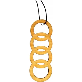 Vůně do auta Dřevěná vůně do auta - znak Audi 1ks 233/TIT