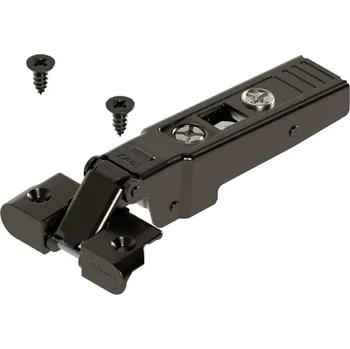 BLUM Závěs CLIP TOP 95° naložený ALU rámečky onyx