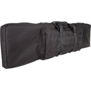 Příslušenství pro sportovní střelbu MFH Taška na dvě pušky MODULAR s popruhy na záda ČERNÁ