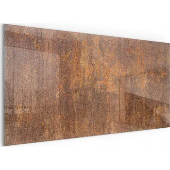 Sklo Sklo Pod Krbová ozdoba Pod Kamna Textura rzi na kovu