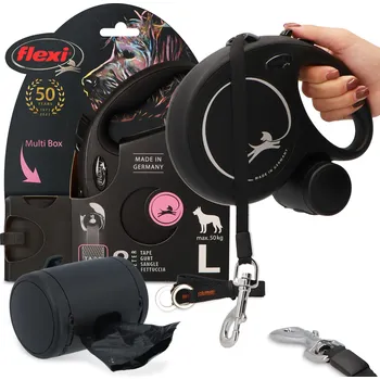 Vodítko pro psa Vodítko Automatická páska pro psa 50 kg 8 m Nádoba Multi Box Sáčky Pochoutky