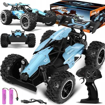 RC model auta VELKÉ AUTO NA DÁLKOVÉ OVLÁDÁNÍ RC TERÉNNÍ VŮZ POHON 20 KM/H 1:18 OVLADAČ