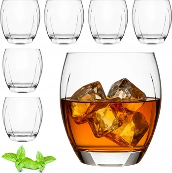 Sklenice Sklenice na Whisky a Koktejly Sada 6 Ks Univerzální Capri Komplet 340 ml