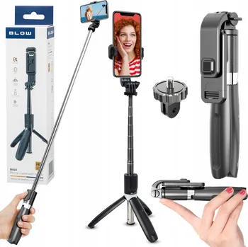 Selfie tyč Tripod Blow TRIPOD SELFIE TYČ PILOT BLUETOOTH 19 cm černý