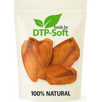 Pamlsek pro psa 10 kusů Sušené Vepřové Uši Přírodní psí pamlsek