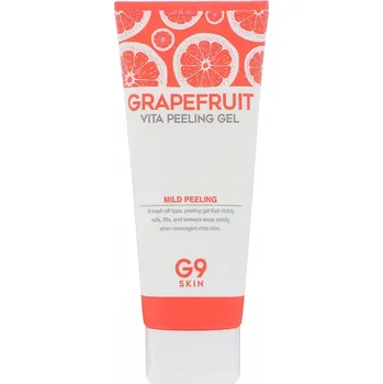 Pleťový peeling G9Skin Grapefruit Vita Peeling Gel Peelingový gel na obličej AHA BHA 20 ml