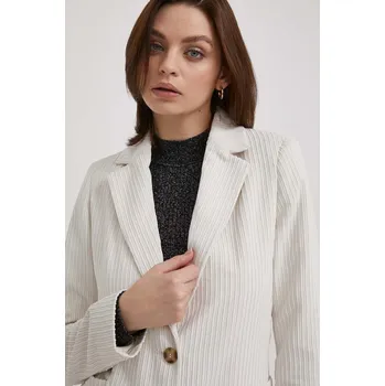 Dámské sako Sako United Colors of Benetton 2NIADW022.0R2 béžová 01X, vel. 40