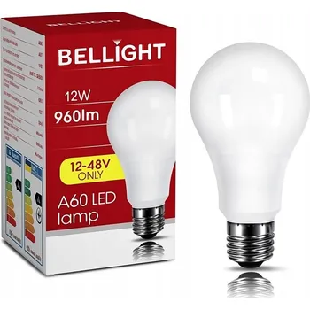 Žárovka BELLIGHT LED žárovka A60 12V-48V AC/DC 12W 3000K 960lm